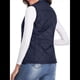 thumbnail image 5 of Chaleco Acolchado con Cuello Alto, Cremallera y Bolsillos para Mujer Azul Oscuro XL, 5 of 10