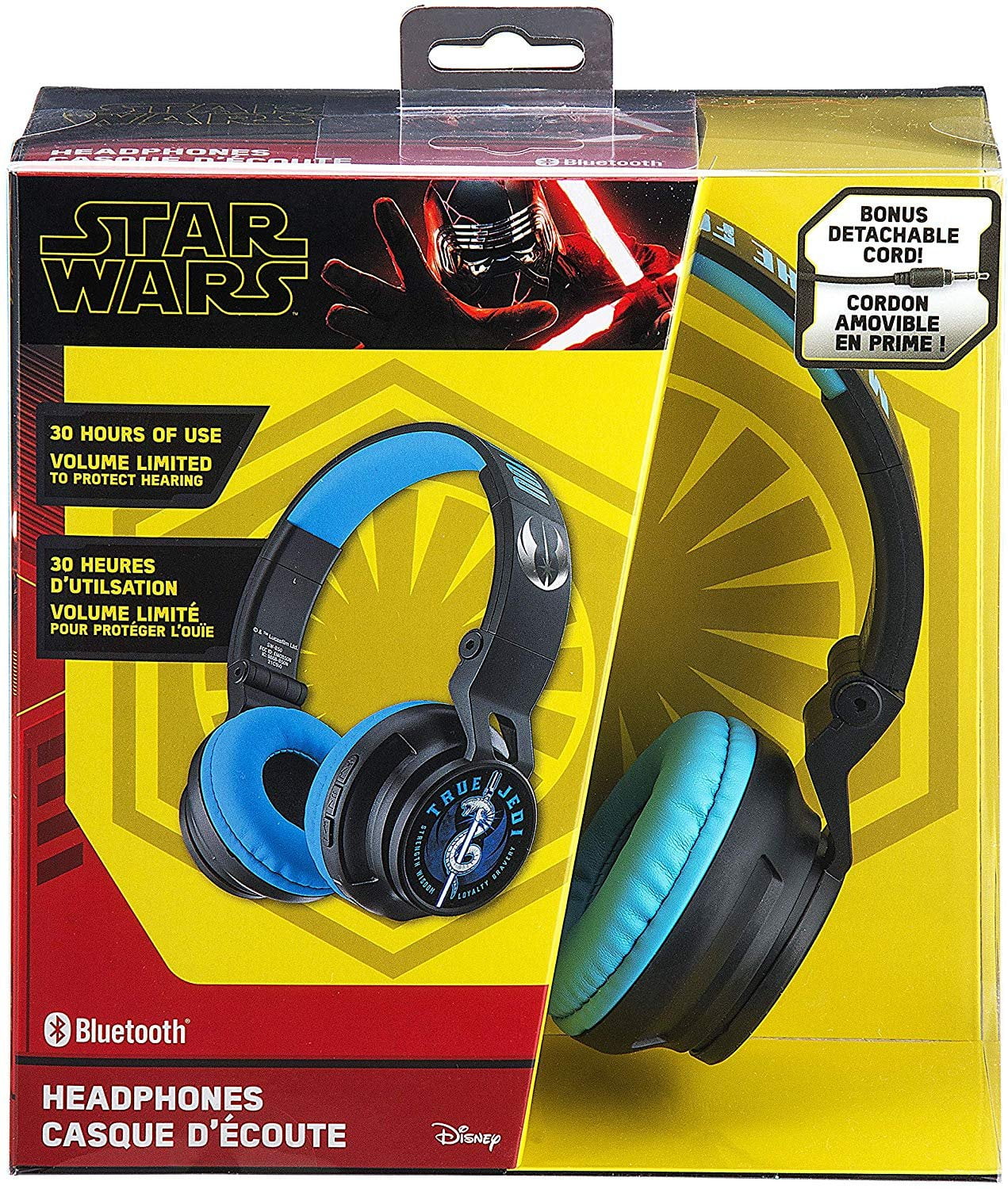 STAR WARS ヘッドフォン STAR WARS Bluetooth Headphones for Kids - Walmart.com