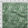 thumbnail image 3 of oneOone Polyester Spandex Green Fabric Aaian Batik Sewing Fabric By The Yard Printed Diy Clothing Sewing Supplies 56 Inch Wide, 3 of 4