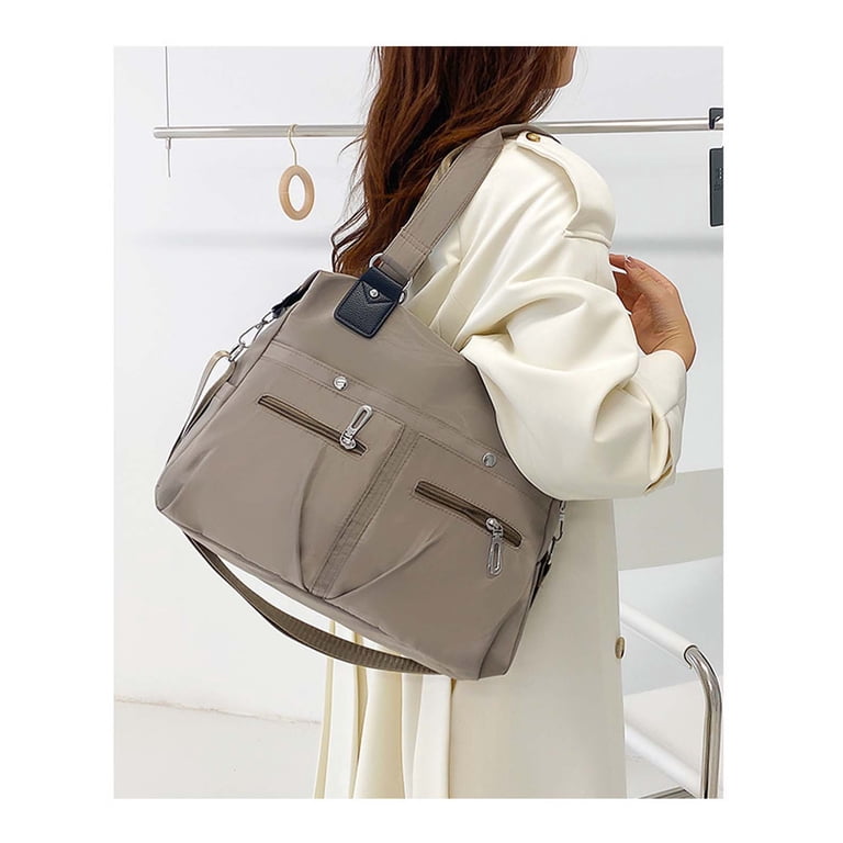 RBCKVXZ Large Capacity Tote Bag for Women, Nylon Shoulder Bag for