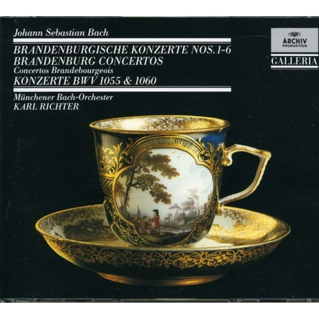 6 Brandenburg Concertos: BWV 1055 1060 (CD)