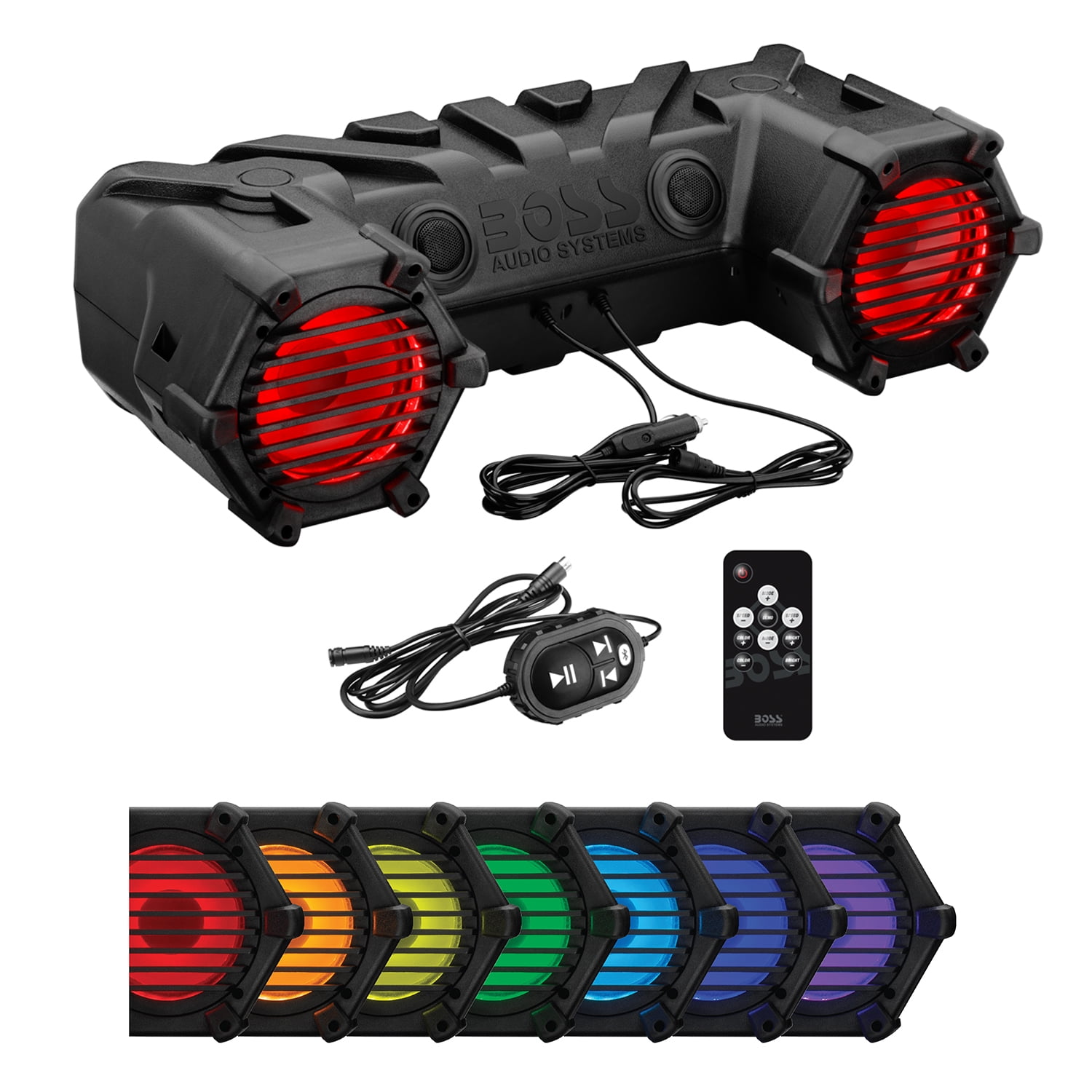 Four Wheeler Boss Audio Atv Speakers BOSS Audio Bluetooth Sound