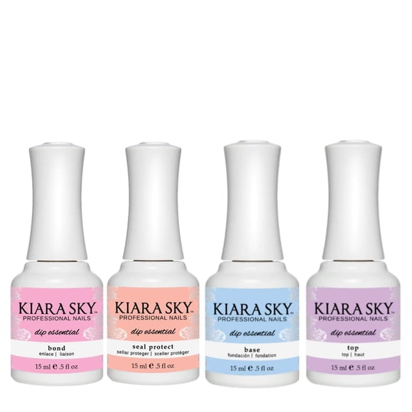 KIARA SKY Professional - Dip Manicure Nail Liquid - Long Lasting Nail Gel - Beauty Essentials Nail Design for Nail Art - Dip Liquids for Nails Repair