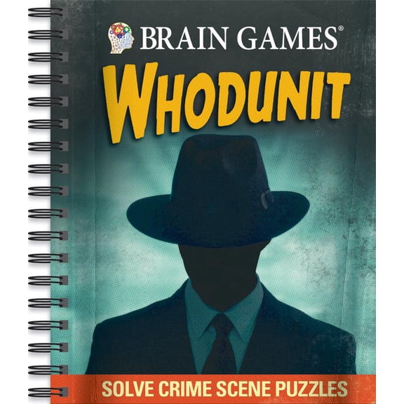Pre-Owned Brain Games - Whodunit: Solve Crime Scene Puzzles (Spiral-bound) 1640305912 9781640305915