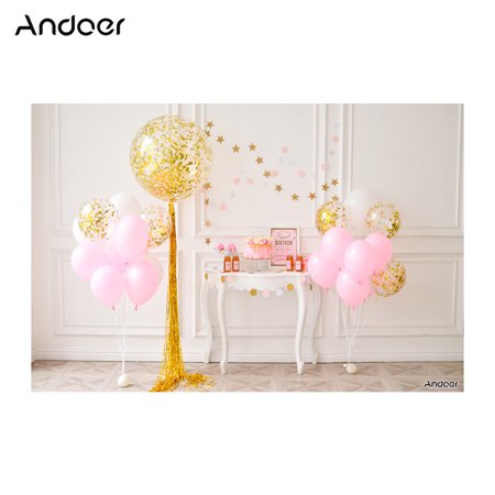 Andoer 2 1 1 5 M 7 5ft Premier Anniversaire Toile De Fond Ballon De Gateau Photographie Fond Bebe Enfants Studio Photo Walmart Canada