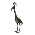 thumbnail image 4 of De Kulture Handcrafted Recycled Iron Peacock Decorative Collectible Figurine Showpiece Beautify Home Office Holiday Décor, 5X5.5X19 (LWH) Inches, 4 of 5