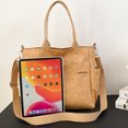 thumbnail image 4 of Bolso de mano estilo tote de cuero vintage para mujer, bolso de hombro, regalo de San Valentín, 4 of 8