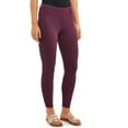 thumbnail image 5 of Time and Tru Women's Full Length Soft Knit Color Jeggings, 5 of 5