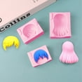 thumbnail image 5 of unids/set chica muñeca pelo en forma de arcilla molde mujeres peinado silicona Fondant moldes de pasta de goma herramienta de decoración de pasteles molde de arcilla polimérica de papel, 5 of 5