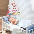 thumbnail image 4 of BESTSKY 2026 New Baby Crib Mobile with Music and Lights, 360° Rotation Remote Control Musical Mobile, Projection Night Light and Chewable Rattle Toy, Crib Mobile for Girls and Boys, 4 of 6