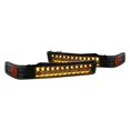 thumbnail image 1 of Spec D Tuning 2LB-S1098JMLED-RS LED Turn Bumper Lights for 1998-2004 Chevy S10, Black, 1 of 4