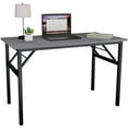 thumbnail image 2 of SOGES 47 inches Folding Table Laptop Desk Computer Table Workstation, Gray, 2 of 7