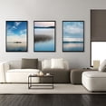thumbnail image 3 of KAIWIN 3 Pack Poster Frames 24x36 Plastic Picture Frame for Horizontal and Vertical Wall Mounting,Black, 3 of 5