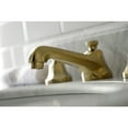 thumbnail image 4 of Kingston Brass KS4467NX Hamilton Widespread Bathroom Faucet with Brass Pop-Up, Brushed Brass, 4 of 8
