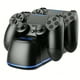 thumbnail image 1 of Soporte de carga para mando de PS4/Slim/PRO con indicador luminoso de carga, accesorio de base de carga para dos mandos, 1 of 7