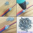 thumbnail image 4 of CTRICALVER terminal set, connector terminal set with lever, push cable connector, compact plug-in terminals, 7 pieces of 8-pole terminals, with assembly view (2 in 6), 4 of 4