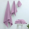 thumbnail image 6 of Martex Easy Living 6-Piece Cotton Towel Set, Soft & Quick-Dry Towels, Lilac, 6 of 11