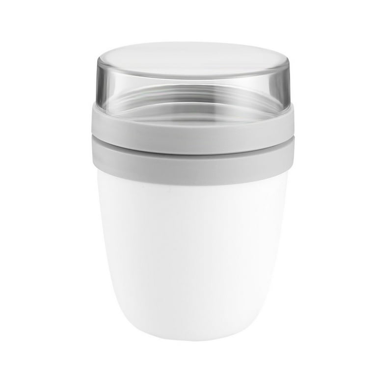 Lesimsam Cup Container Breakfast Drink Milk Cups Portable Yogurt and Travel  To-Go Food Containers Portable Cereal Cups with Lid 