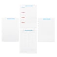 thumbnail image 4 of CIMAXIC 1 Set Assorted Periods Loose-leaf Filler Papers 6-Hole Spiral Notebook Paper Replacement (A5),8.27"X5.51"X0.2", 4 of 5