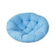 thumbnail image 4 of Cojín colgante para silla de huevo, cojín para columpio, elegante, transpirable, multifuncional, práctico y suave, para sillas de jardín. Azul, 4 of 8