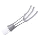 thumbnail image 1 of Cepillo de dos cabezales para automóvil Cepillo de limpieza extraíble para limpieza de automóviles (gris) Ehuebsd Accesorios para autos y motos, 1 of 9