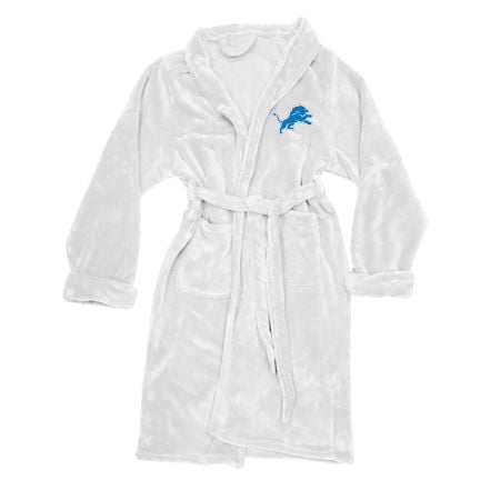 

Lions OFFICIAL NFL Men s L/XL Silk Touch Bath Robe; 26 x 47