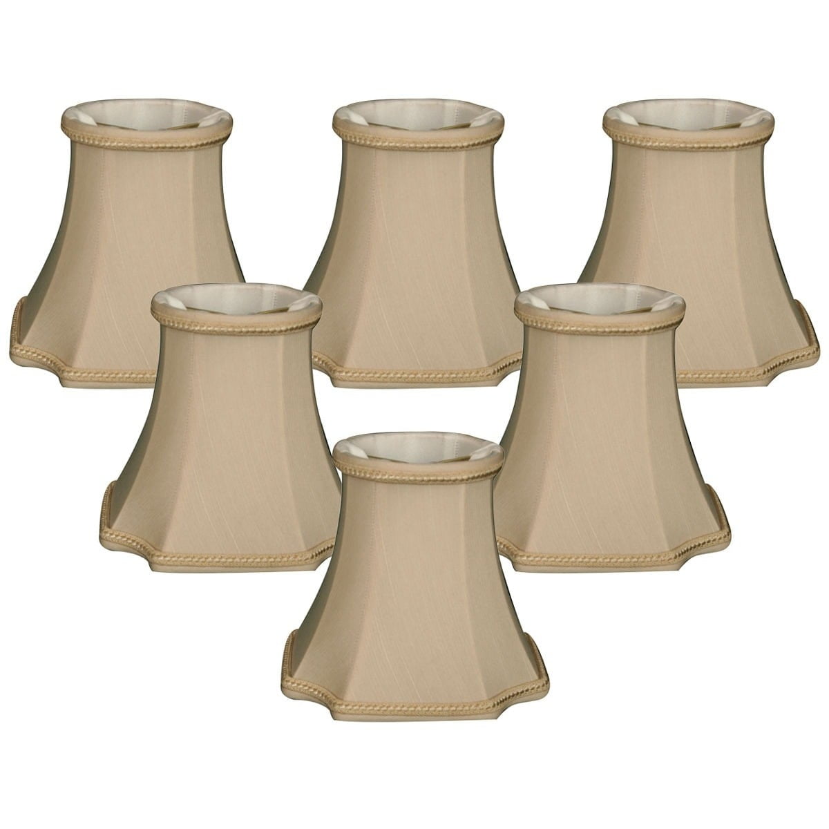 Royal Designs, Inc. Decorative Inverted Corner Trim Bell Chandelier ...
