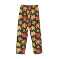 thumbnail image 6 of Balery Colorful Maple Leaves print Men's Pajama Pants,Ultra Lightweight Pjs,Lounge Pant-Large, 6 of 9