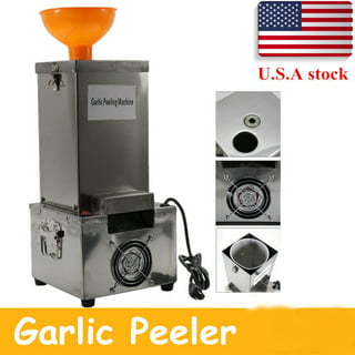 INTSUPERMAI Electric Garlic Peeler Peeling Machine Stainless Steel