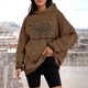 thumbnail image 2 of WILLBEST Sudaderas de Mujer con Capucha y Estampado Navideño Grande, 2 of 4