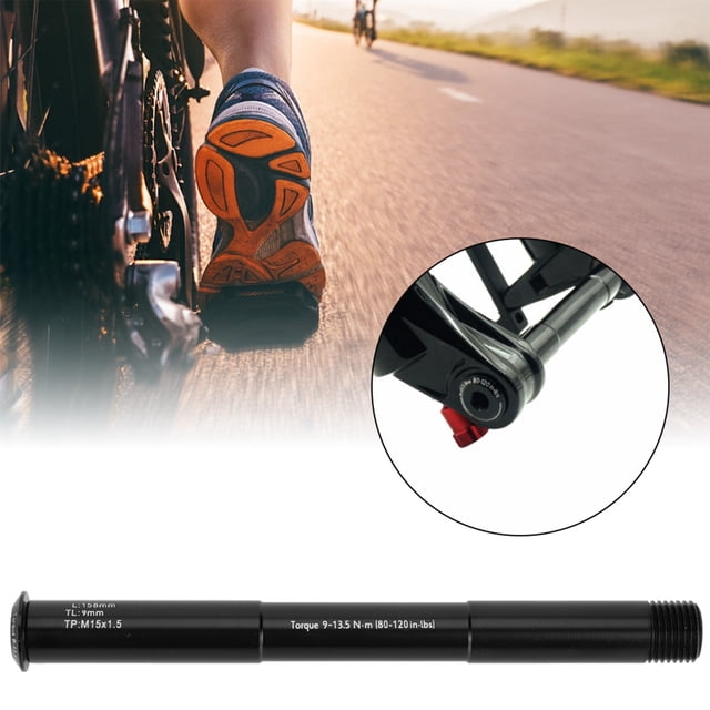 Eje De Horquilla Delantera Para Bicicleta Boost Aleación De Aluminio RockShox Ligero Y Resistente 15x100MM 15x110MM Negro 148L 158L