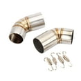 thumbnail image 3 of GFYSHIP For Ducati Monster 696 2008-2014 Monster 796/795 2010-2014 Monster 1100 / 1100S 2009-2010 Motorcycle  Exhaust Link Pipe, 3 of 7
