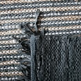 thumbnail image 6 of SAFAVIEH Vintage Leather Aaron Striped Area Rug, Dark Grey/Multi, 6' x 6' Square, 6 of 10