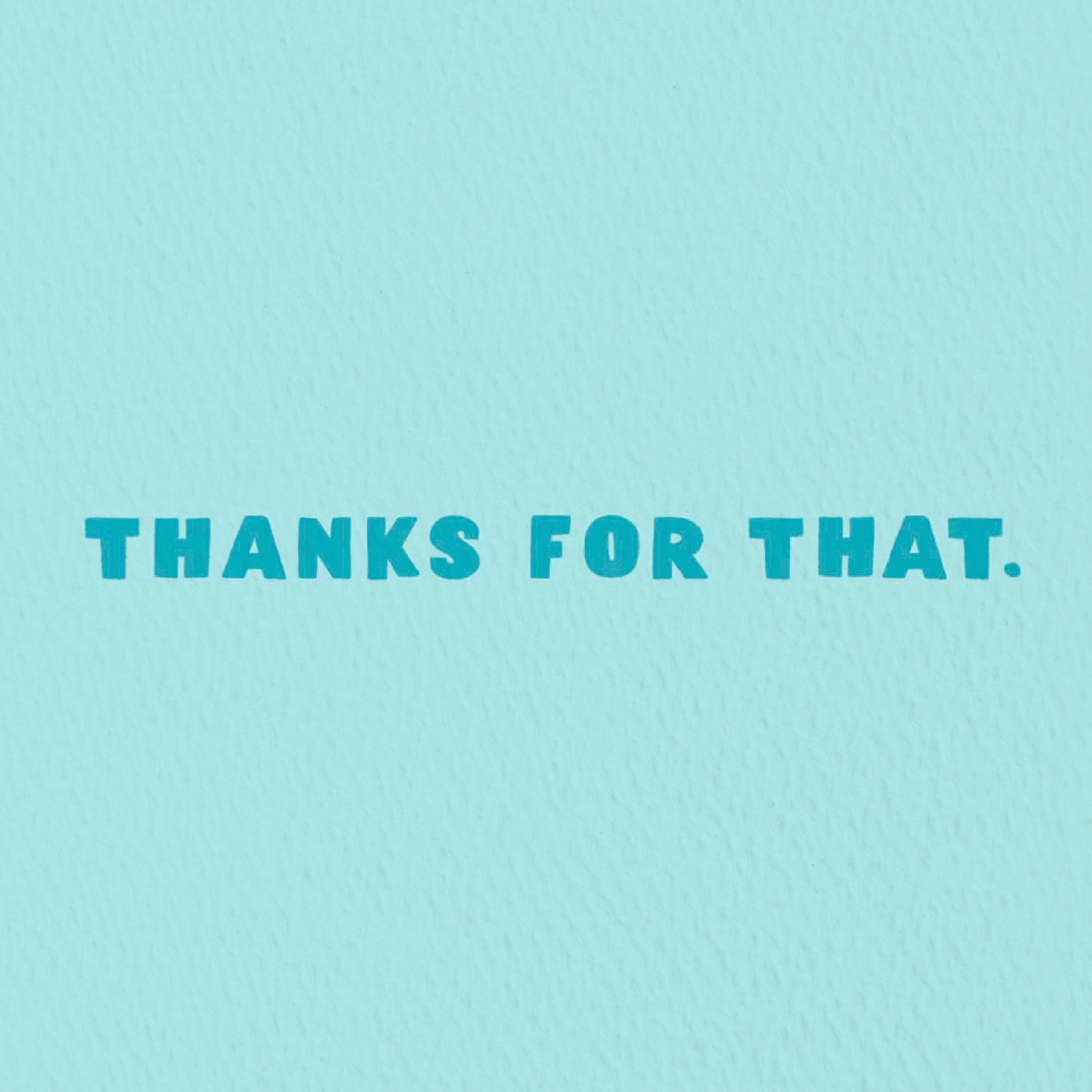 Hallmark Good Mail Thank-You Greeting Card (Shoutout for Making My Life Better)
