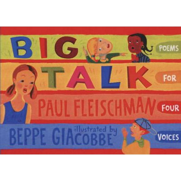 Pre-Owned Big Talk: Poems for Four Voices (Paperback) 0763638056 9780763638054