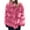 Hot Pink, variant on Honeeladyy Faux Fur Coats Sequin Winter Furry Women Fuzzy Outfits Wedding Jackets #H-Red-XXL