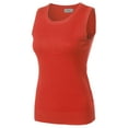 thumbnail image 2 of FashionOutfit Women's VISCOSE Solid Office Career Soft Stretch Sleeveless Knit Top, 2 of 3