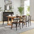thumbnail image 4 of Advantage X-Back Chair with Metal Bracing and Hand Stained Fruitwood Seat, 4 of 9