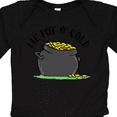 thumbnail image 4 of Inktastic St. Patrick's Day Lil' Pot of Gold Boys or Girls Long Sleeve Baby Bodysuit, 4 of 5