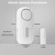 thumbnail image 4 of Alarmas de Puerta Inalámbricas Cuando Se Abren con Control Remoto, Sensor de Seguridad de Puerta, Timbre, Alarma de Ventana, Alarma de Piscina, Alarma de Puerta, Paquete de 2, 4 of 5