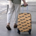 thumbnail image 3 of Orange Dinosaurs Antelope Pattern Luggage Cover Fashion Suitcase Cover Baggage Covers Fit 25-28 Inch Luggage (Go Travel), 3 of 5