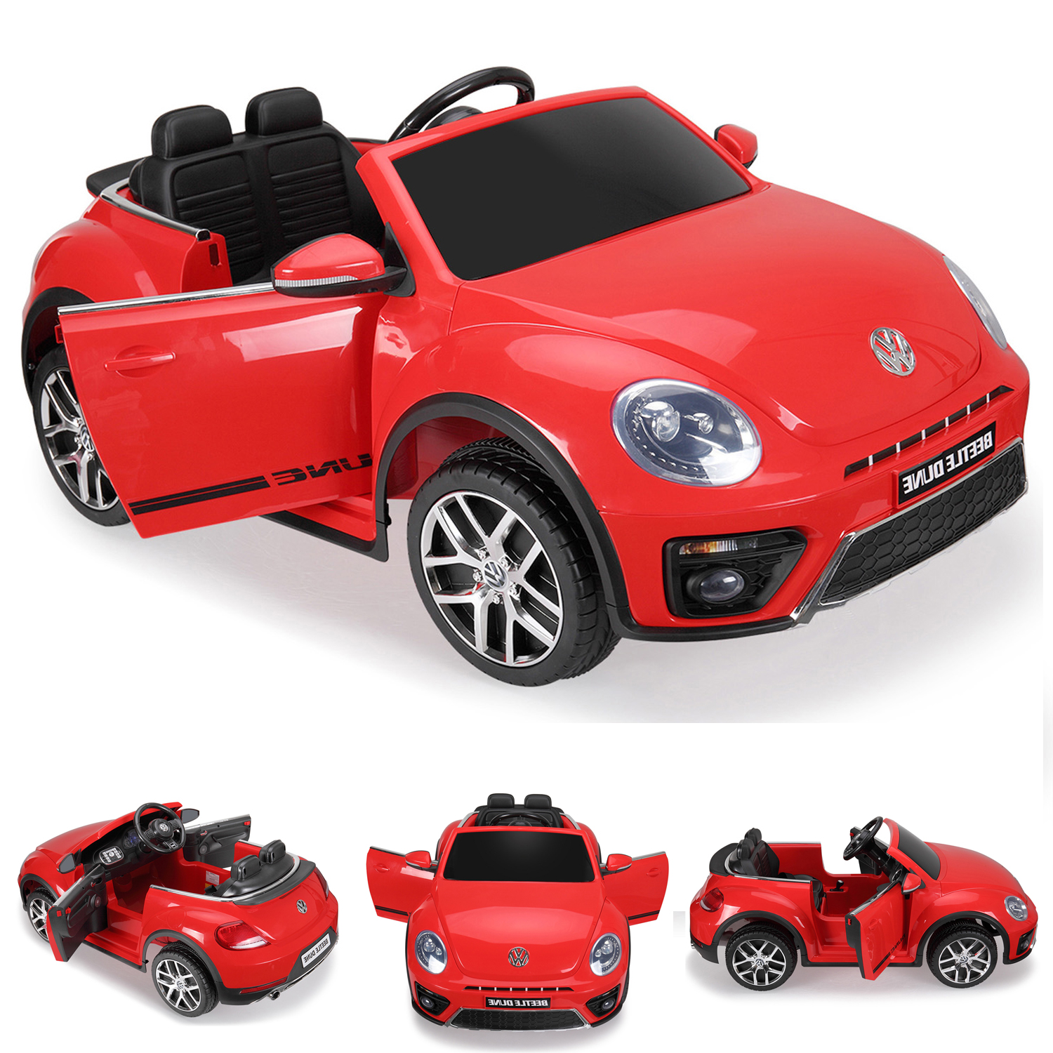 UWRNite 12V Licensed Electric Kids Ride on Car Toy with Remote Control