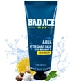 thumbnail image 1 of BAD ACE Aqua After Shave Balm para hombres Cuidado de la piel coreano Loción para después del afeitado para hombres Calma y alivia la piel del enrojecimiento, irritación y quemaduras de afeitar Jeju O, 1 of 5