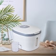 thumbnail image 7 of TOOL1SHOoo   Large Sealed Grain Container with Measuring Cup Maximum Capacity 22.04 lbs Rice Dispenser, 7 of 7