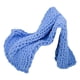 thumbnail image 1 of Inteprter Mantas de punto grueso para un hogar acogedor, fácil de mantener, comodidad y estilo, manta cálida tejida a mano Juegos de cama Azul vaquero, 1 of 6