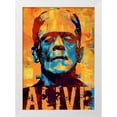 thumbnail image 2 of Stephen Chambers 24x32 White Modern Wood Framed Wall Art Titled - Alive, 2 of 6