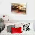 thumbnail image 5 of Nawypu Large Abstract Canvas Print Artwork Brown Beige Waves Canvas Wall Art Framed Modern Abstract Art Painting Decor for Living Room, Bedroom, Office, 5 of 6