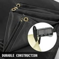 thumbnail image 4 of VEVOR Welding Blanket 6 x 10 ft Black Fiberglass Blanket Portable Fiberglass Fire Retardant Blanket Welding Mat Welding Fireproof Thermal Resistant Insulation With Carry Bag, 4 of 9