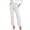 #A White, variant on Taqqpue p Womens High Waist Trouser Pants Dress Pants for Women Office Straight Leg Trousers Elastic Waist Dress Slacks for Women Work Casual