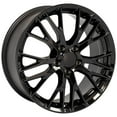 thumbnail image 3 of OE Wheels CV22C 19 Inch Rim Fits Corvette C7 Z06 Style 5x120.65 19x8.5 Gloss Black - Hollander 5734 (1), 3 of 5